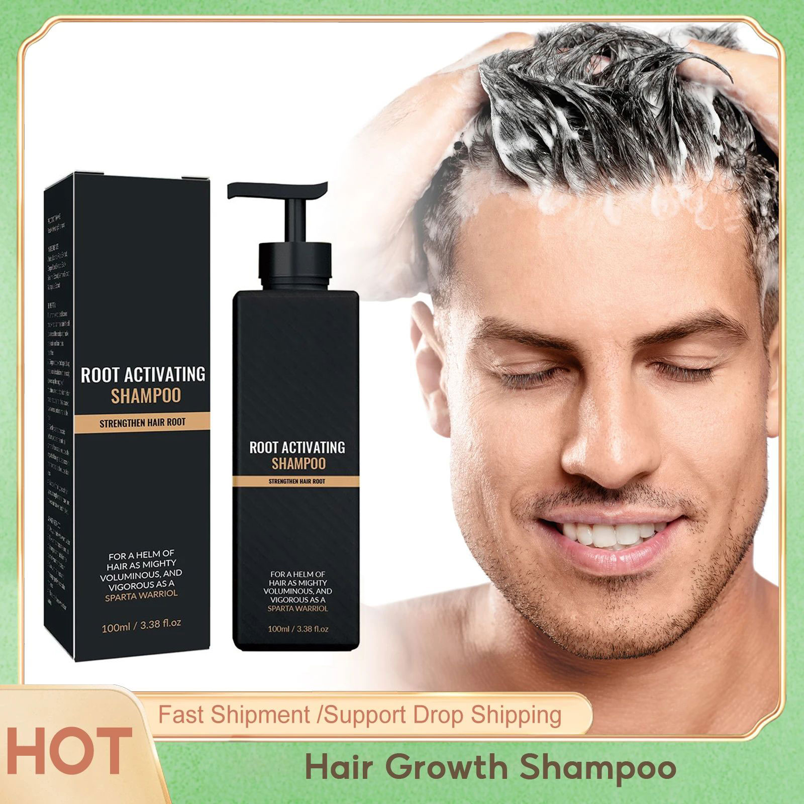 Hair Care Organic - Shampoing pour une réparation rapide de