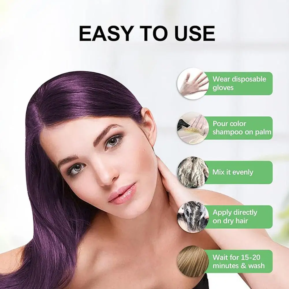Shampoo colorant pour cheveux  - Hair Care Natural Ingredients avis et prix