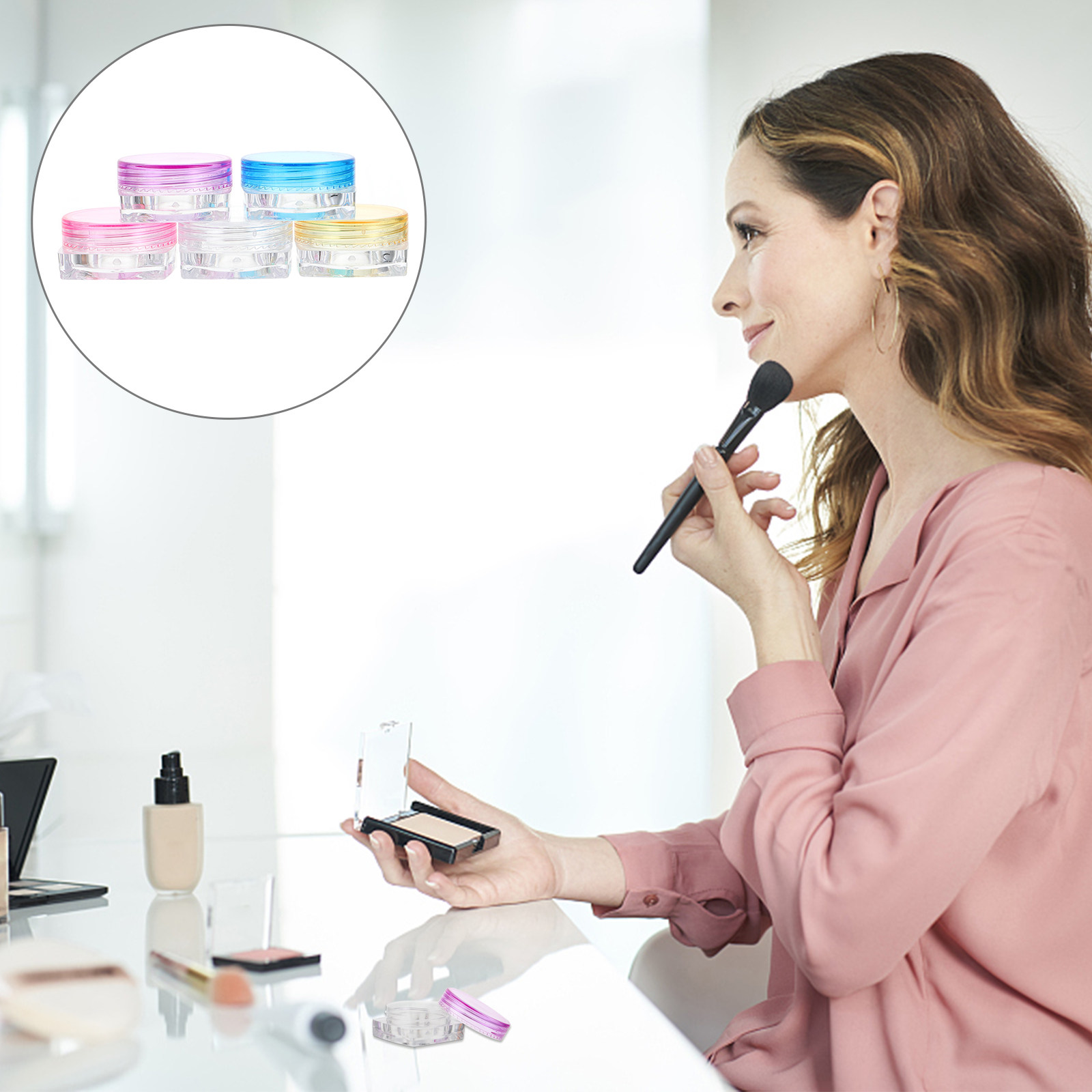 50 pots cosmétiques transparen - Hair Care Lotion avis et prix